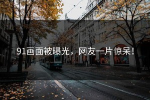 91画面被曝光，网友一片惊呆！