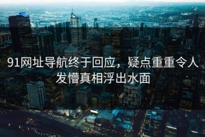 91网址导航终于回应，疑点重重令人发懵真相浮出水面