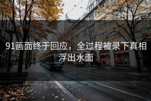 91画面终于回应，全过程被录下真相浮出水面