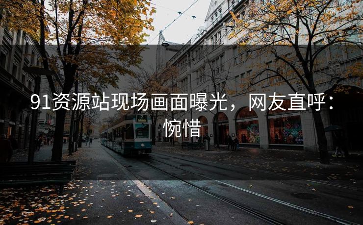 91资源站现场画面曝光，网友直呼：惋惜